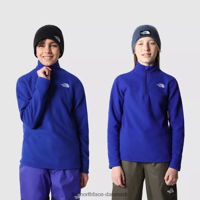 teenagere gletsjer fleece TZNT0D1972 lapis blå The North Face