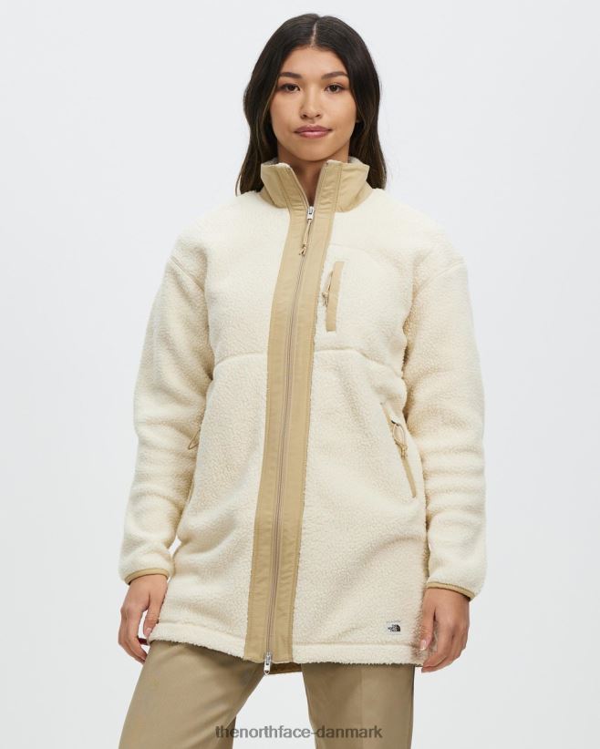 cragmont fleece frakke TZNT0D7063 bleget sand The North Face