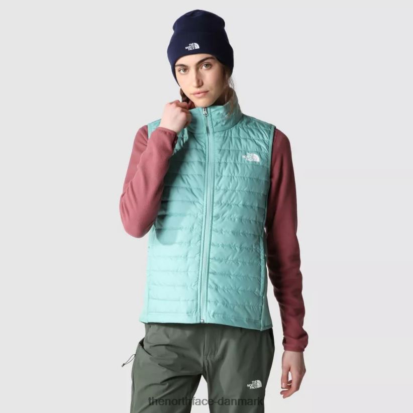 kvinder canyonlands hybrid gilet TZNT0D1636 wasabi The North Face