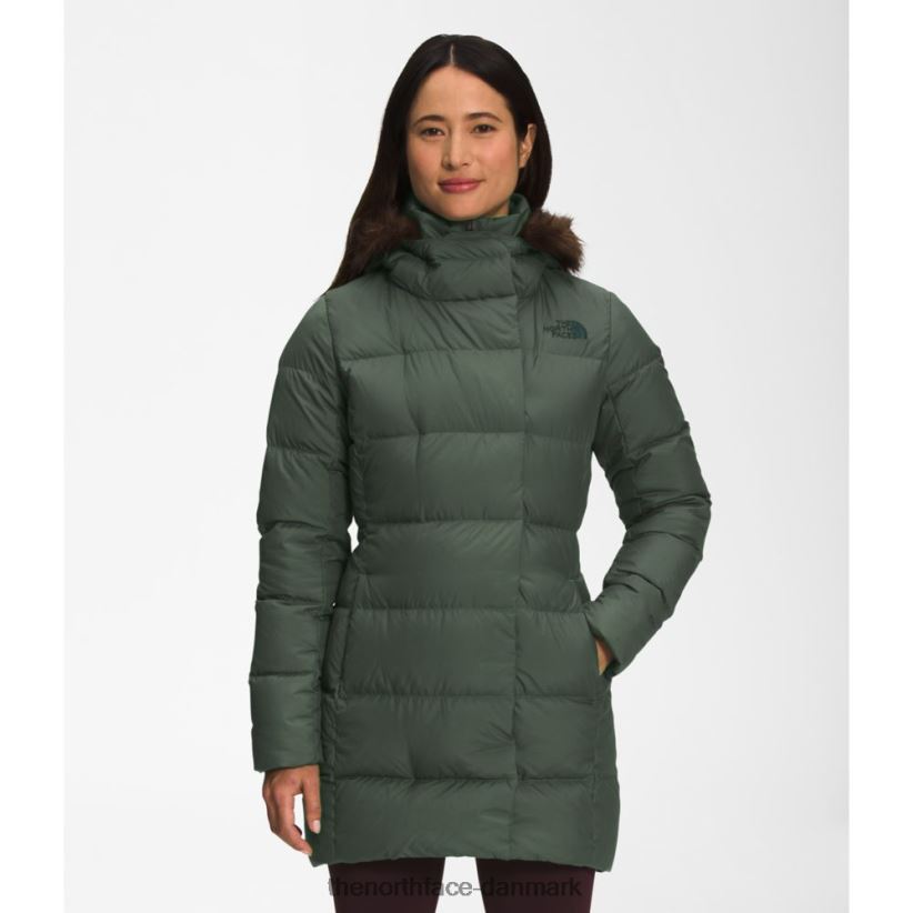 kvinder new dealio dunparka TZNT0D4130 timian The North Face