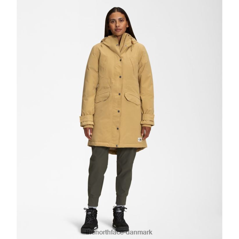 kvinder sne ned parka TZNT0D3874 tan The North Face