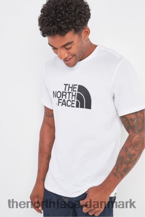 nem t-shirt TZNT0D6522 hvid The North Face