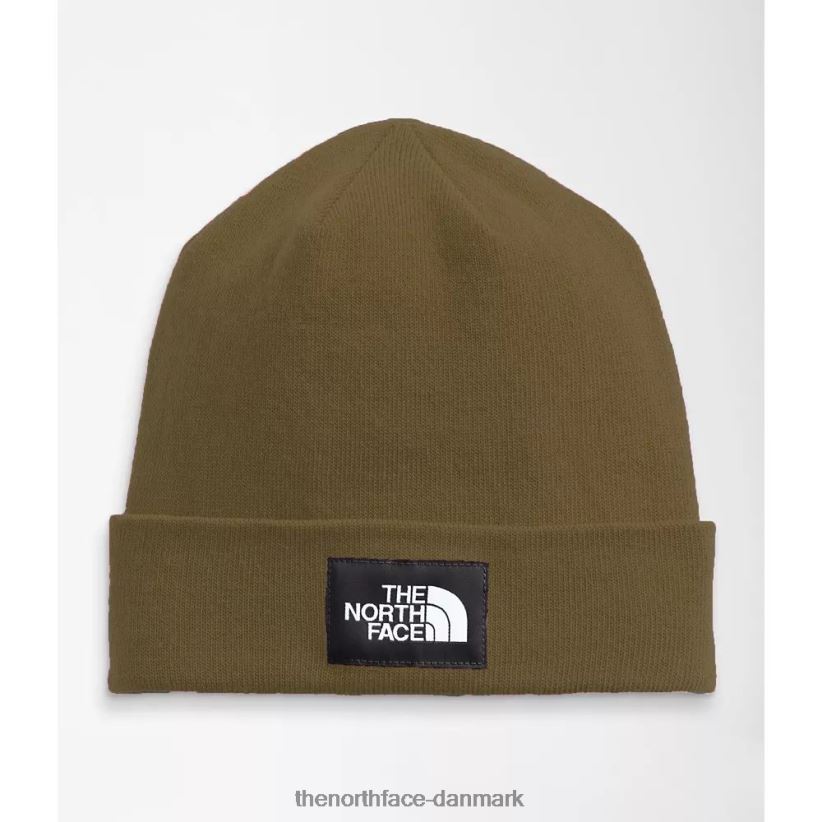 havnearbejder genbrugsbeanie TZNT0D3232 militær oliven The North Face